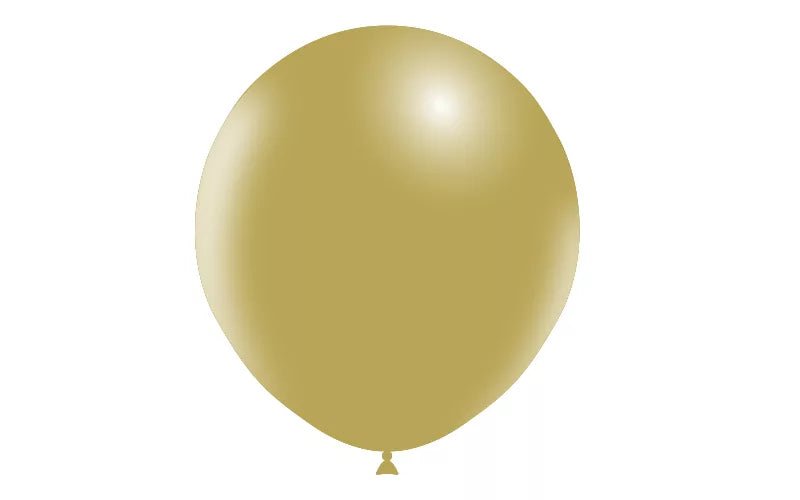 Mosterdgele Ballonnen 45cm 25st van Balloonia koop je bij Partywinkel
