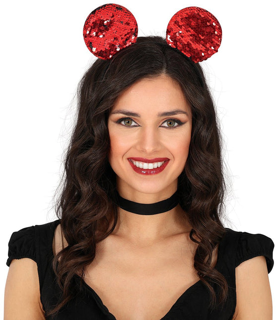 Muis Haarband Rood van Fiestas Guirca koop je bij Partywinkel
