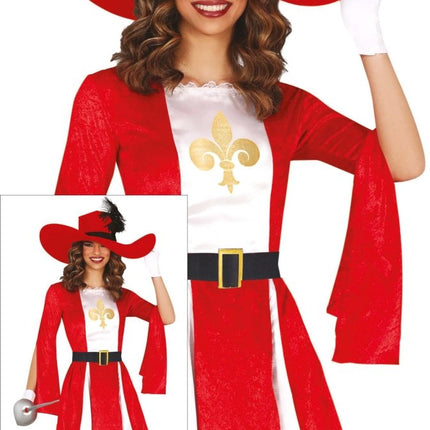 Musketier Kostuum Dames van Fiestas Guirca koop je bij Partywinkel