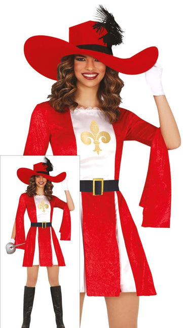 Musketier Kostuum Dames van Fiestas Guirca koop je bij Partywinkel