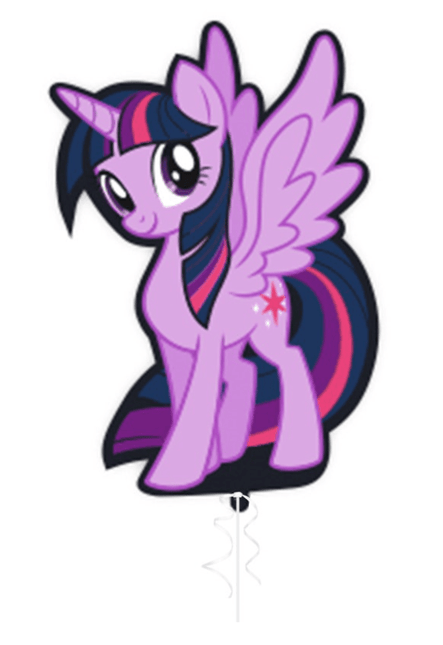 My Little Pony Folieballon Twilight Sparkle 84cm van Unique koop je bij Partywinkel