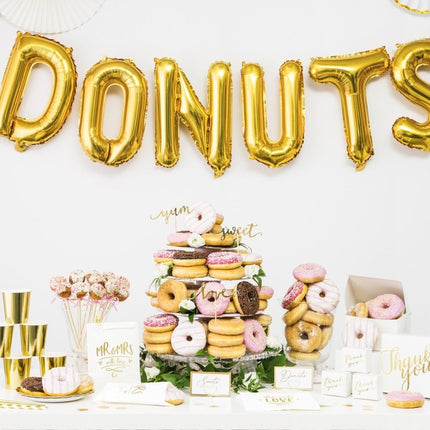 Naamkaartjes Goud Lijst 9,5cm 10st van Partydeco koop je bij Partywinkel