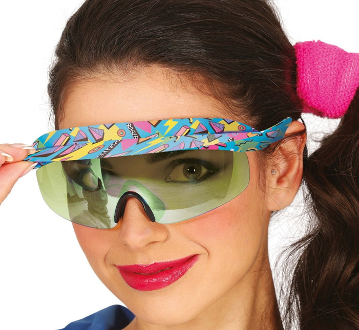 Neon 80S Bril van Fiestas Guirca koop je bij Partywinkel