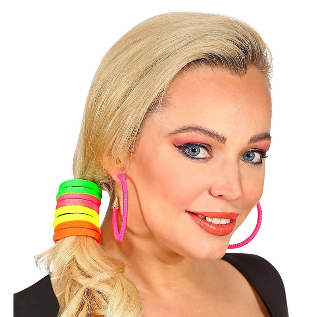 Neon 80S Haarbandjes Gekleurd van Widmann koop je bij Partywinkel