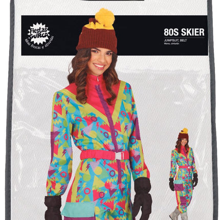 Neon 80S Skipak Blauw Geel Dames van Fiestas Guirca koop je bij Partywinkel