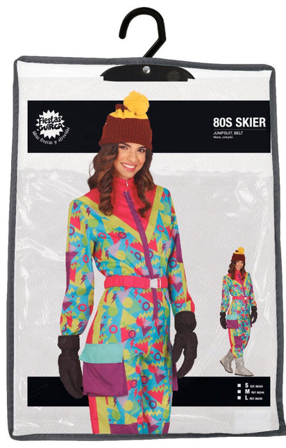 Neon 80S Skipak Blauw Geel Dames van Fiestas Guirca koop je bij Partywinkel