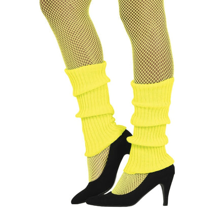 Neon Gele Beenwarmers van Fiestas Guirca koop je bij Partywinkel