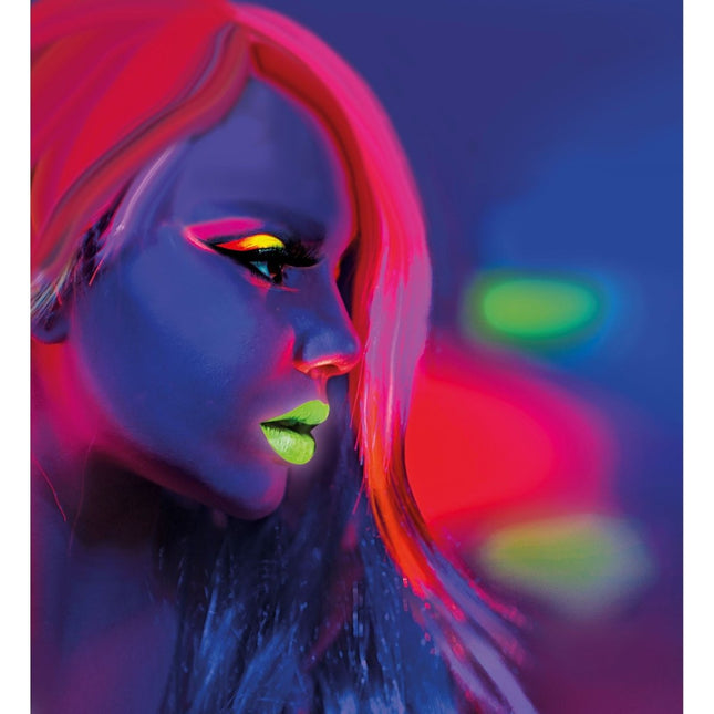 Neon Gele Lippenstift van Widmann koop je bij Partywinkel