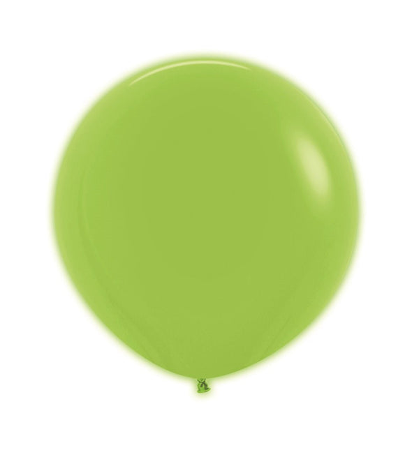 Neon Groene Ballonnen 61cm 3st van Sempertex koop je bij Partywinkel