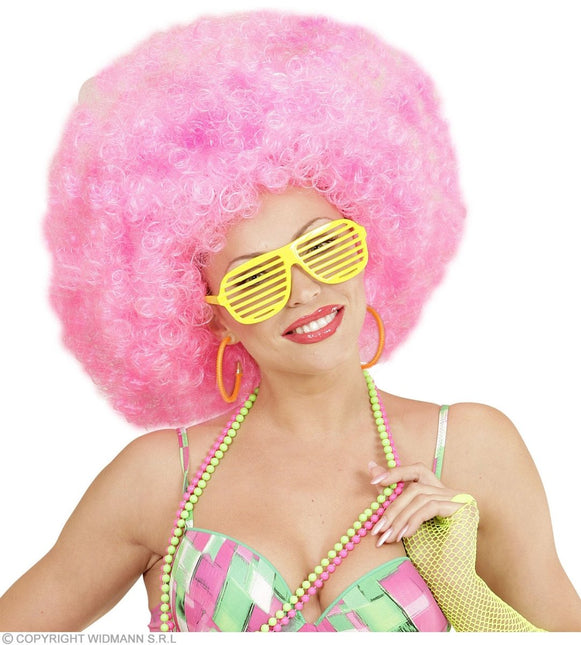 Neon Oranje Oorbellen Ringen van Widmann koop je bij Partywinkel