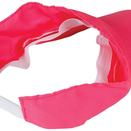 Neon Roze Zonneklep van Fiestas Guirca koop je bij Partywinkel