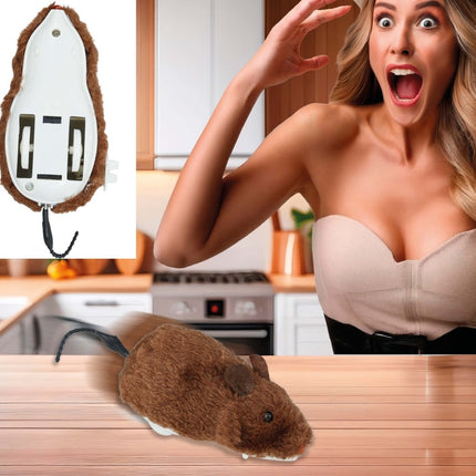 Nep Rat Opwindbaar 16 cm van Fiestas Guirca koop je bij Partywinkel