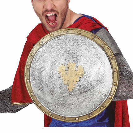 Nep Schild Middeleeuwen 37cm van Fiestas Guirca koop je bij Partywinkel