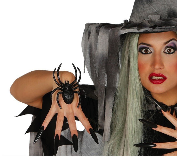 Nep Spinnen 12,5cm 2st van Fiestas Guirca koop je bij Partywinkel