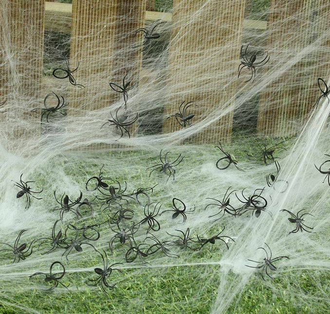 Nep Spinnen 2cm 50st van Fiestas Guirca koop je bij Partywinkel