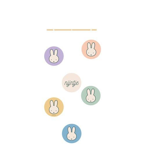 Nijntje Hangdecoratie 75cm van Haza Witbaard koop je bij Partywinkel