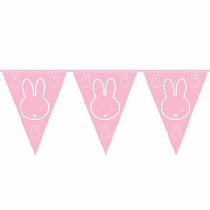 Nijntje Slingers Lichtroze 10m van Haza Witbaard koop je bij Partywinkel