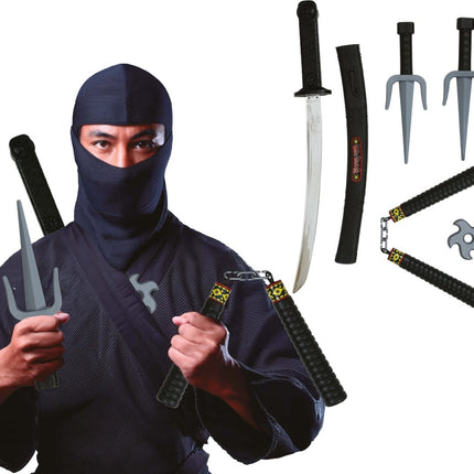 Ninja Accessoireset 5 delig van Fiestas Guirca koop je bij Partywinkel