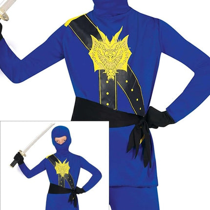 Ninja Kostuum Blauw Jongen van Fiestas Guirca koop je bij Partywinkel