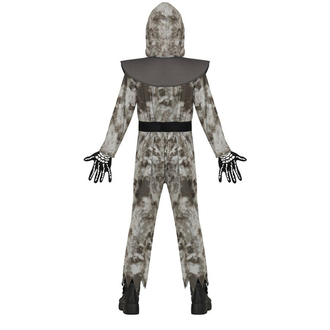 Ninja Kostuum Kind Grijs van Fiestas Guirca koop je bij Partywinkel