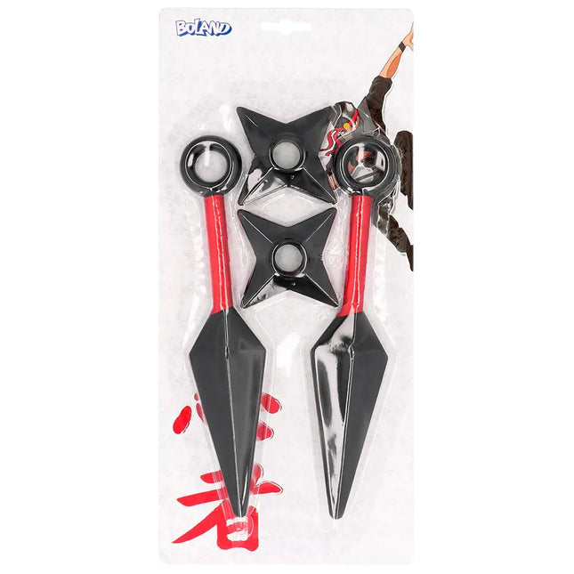 Ninja Nep Wapenset Jongen 4 delig van Boland koop je bij Partywinkel