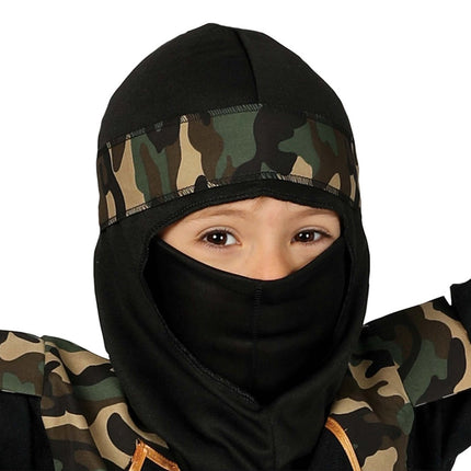 Ninja Pak Kind Camouflage van Fiestas Guirca koop je bij Partywinkel