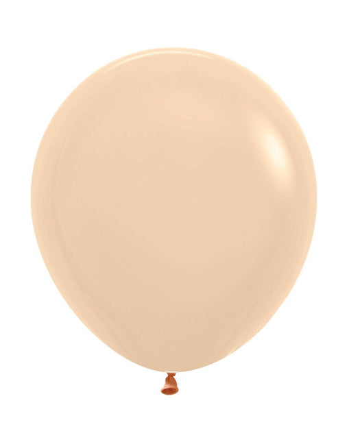 Nude Ballonnen Peach 45cm 25st van Sempertex koop je bij Partywinkel