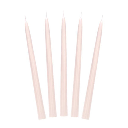 Nude Kaarsen 24cm 10st van Partydeco koop je bij Partywinkel