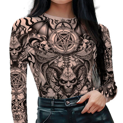 Nude Shirt Tattoo van Fiestas Guirca koop je bij Partywinkel