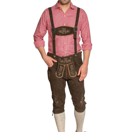 Lederhose Bruin Lang Gerlos