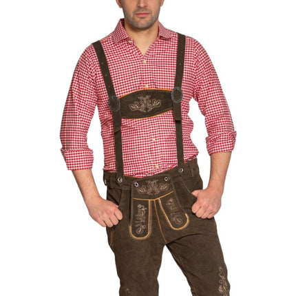 Lederhose Bruin Lang Gerlos