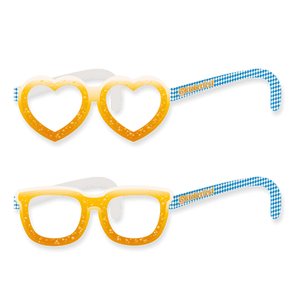 Oktoberfest Bril Papier van Paper Dreams koop je bij Partywinkel