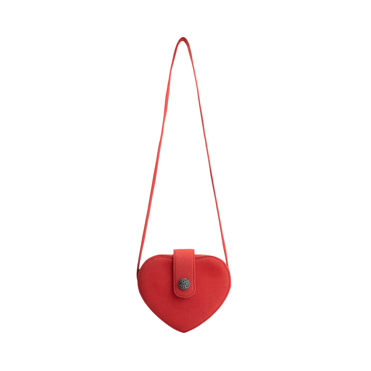 Bysonglezai Mode Vrouwen Liefde Vorm Diner Tas Pure Schoudertas Vrouwelijke Liefde Hart Vorm Crossbody Tassen Kleine Portemonnee Handtas Zwart