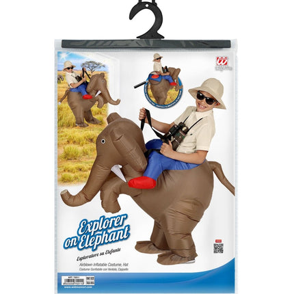 Olifant Kostuum Kind Carry Me van Widmann koop je bij Partywinkel