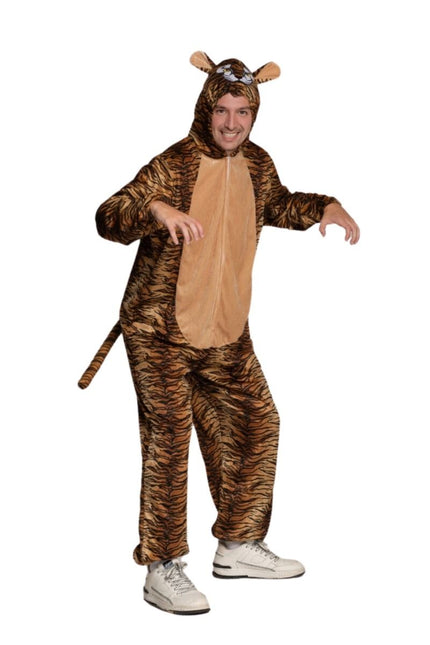 Onesie Tijger van Partychimp koop je bij Partywinkel