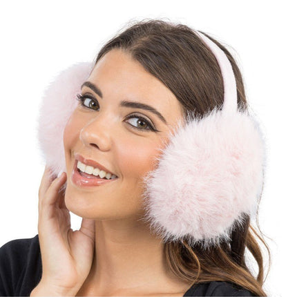 Oorwarmers Lichtroze van CHAKS koop je bij Partywinkel