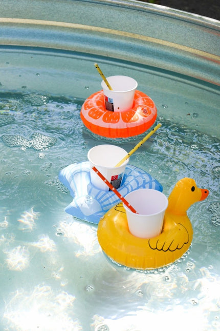 Opblaas Schelp Bekerhouder 23cm van Folat koop je bij Partywinkel