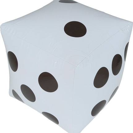 Opblaasbare Dobbelsteen 30x30 cm van Fiestas Guirca koop je bij Partywinkel