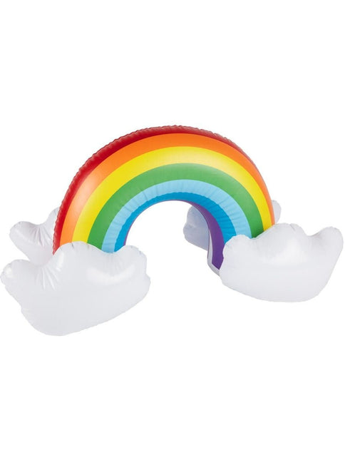 Opblaasbare Regenboog 48cm van Smiffys koop je bij Partywinkel