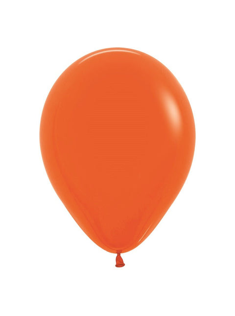 Oranje Ballonnen 23cm 100st van Sempertex koop je bij Partywinkel