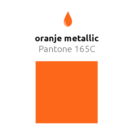 Oranje Ballonnen Metallic 30cm 10st van Balloonia koop je bij Partywinkel