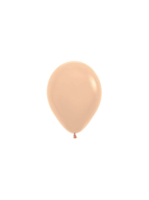 Oranje Ballonnen Pastel Mat 12cm 50st van Sempertex koop je bij Partywinkel