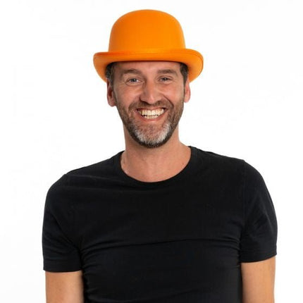 Oranje Bolhoed Satijn van Partychimp koop je bij Partywinkel