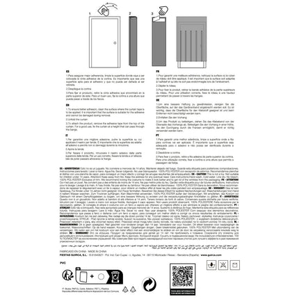 Oranje Deurgordijn Folie 2m van Fiestas Guirca koop je bij Partywinkel