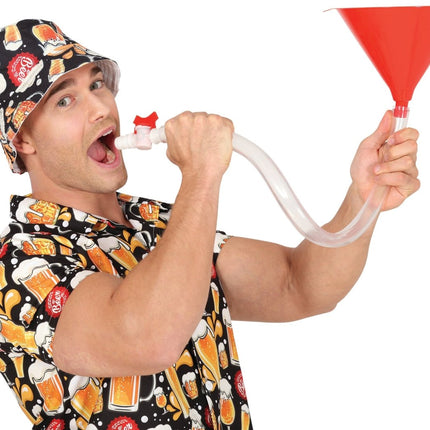 Oranje Drank Trechter 70cm van Fiestas Guirca koop je bij Partywinkel