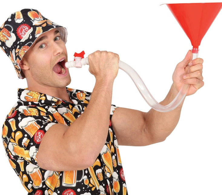 Oranje Drank Trechter 70cm van Fiestas Guirca koop je bij Partywinkel