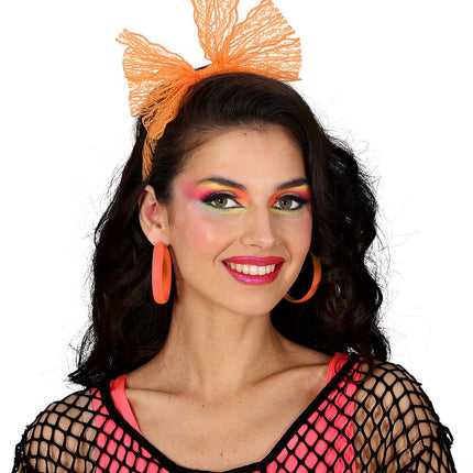 Oranje Oorbellen van Fiestas Guirca koop je bij Partywinkel