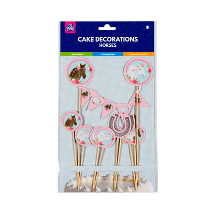 Paard Taarttopper 30cm van Paper Dreams koop je bij Partywinkel