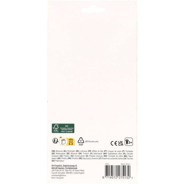 Paard Toeter 6st van Folat koop je bij Partywinkel