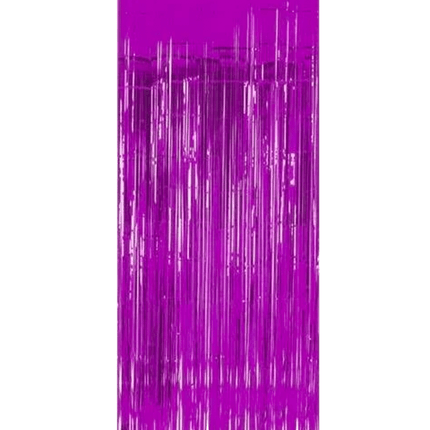 Paars Deurgordijn Folie 2m van Folat koop je bij Partywinkel